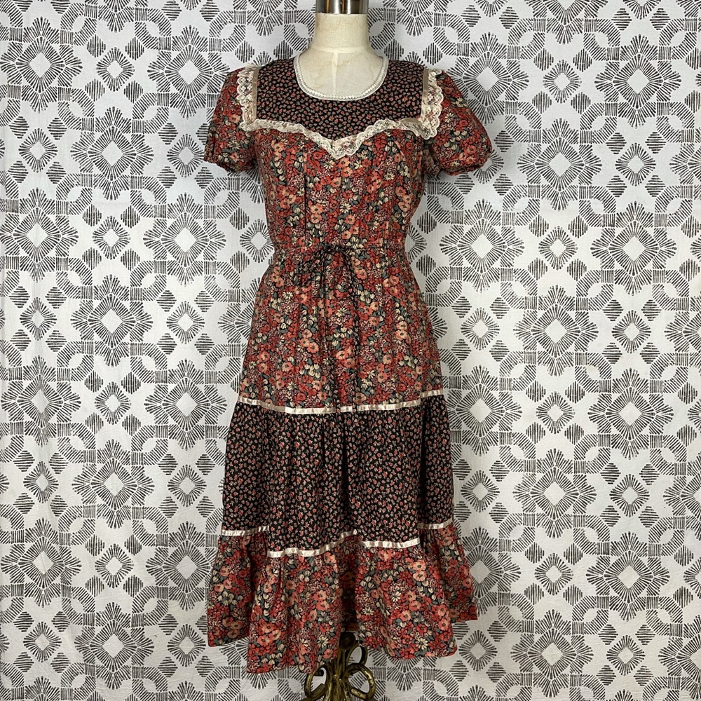 Vintage 70's Prairie Dress - image 2